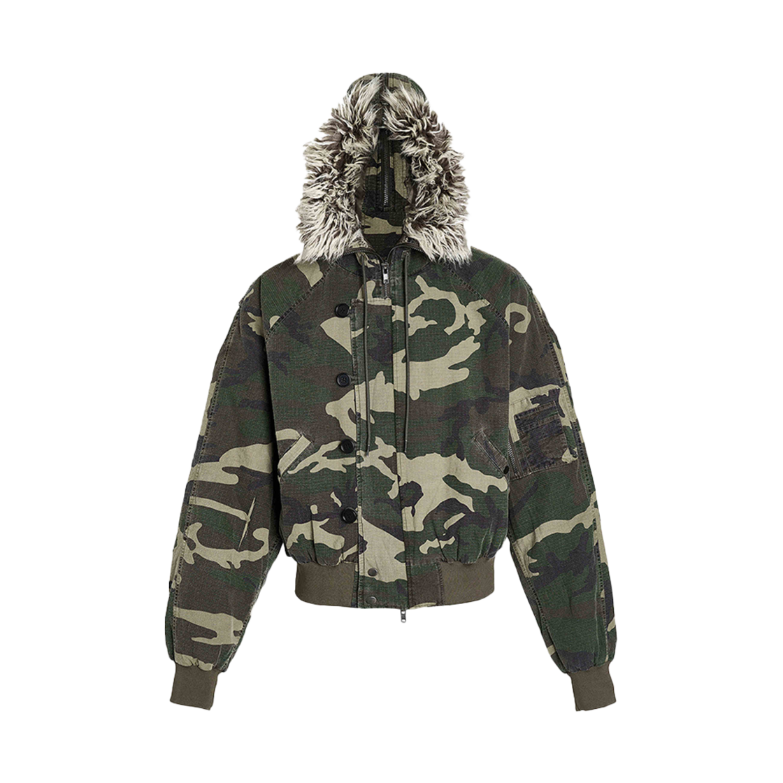스팁 Road 카모플라쥬 N2B 점퍼 그린(STEEPC Road Camouflage N2B Jumper Green)