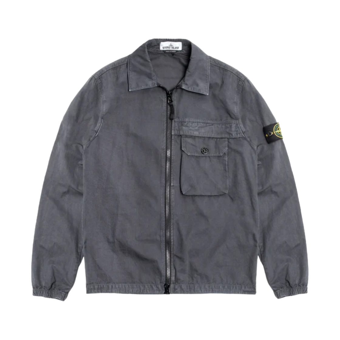 스톤 아일랜드 107WN 올드이펙트 오버셔츠 스틸 그레이 - 20FW(Stone Island 107WN T.CO+OLD Overshirt Steel Grey - 20FW) - 1