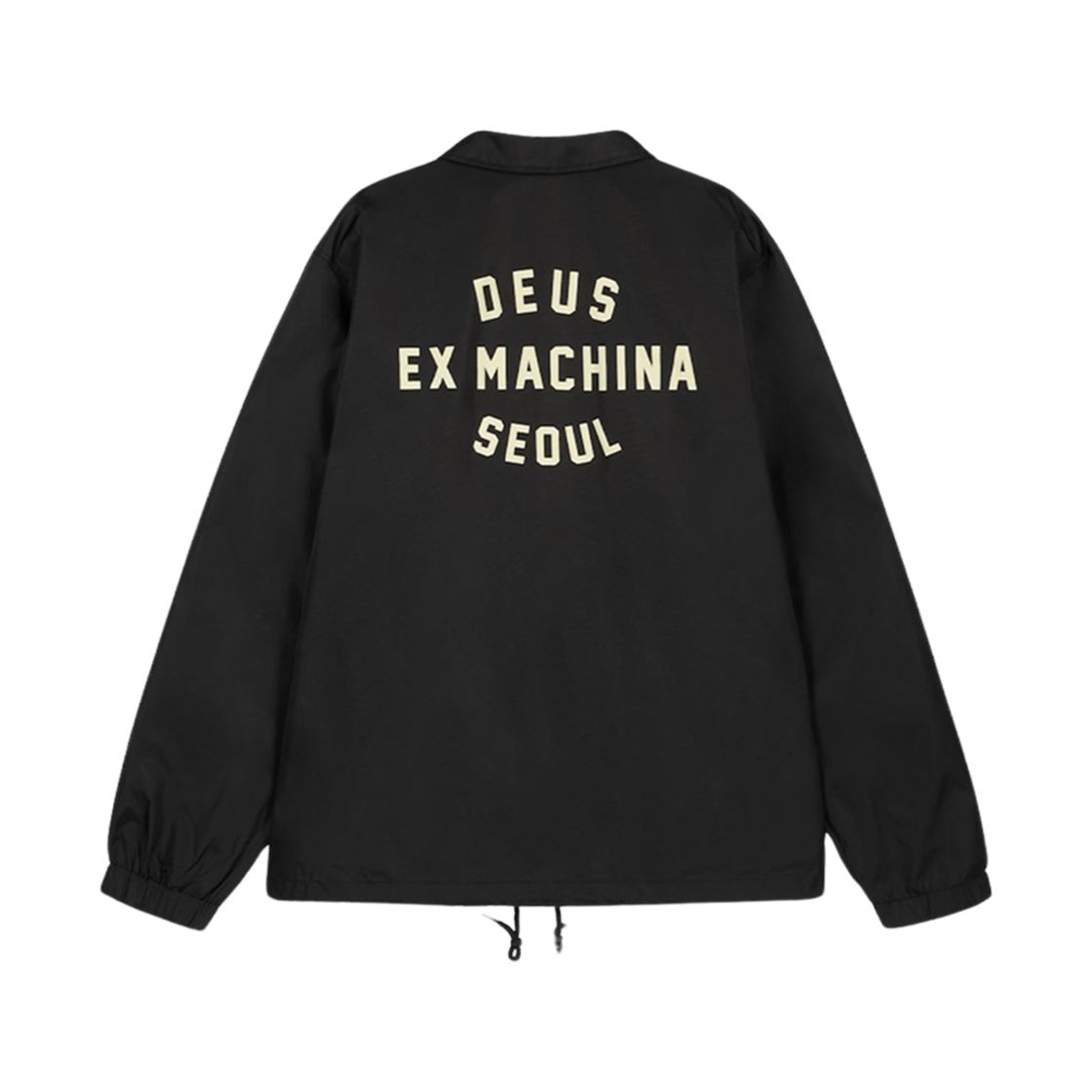 데우스 엑스 마키나 서울 코치 자켓 블랙(Deus Ex Machina Seoul Coach Jacket Black)