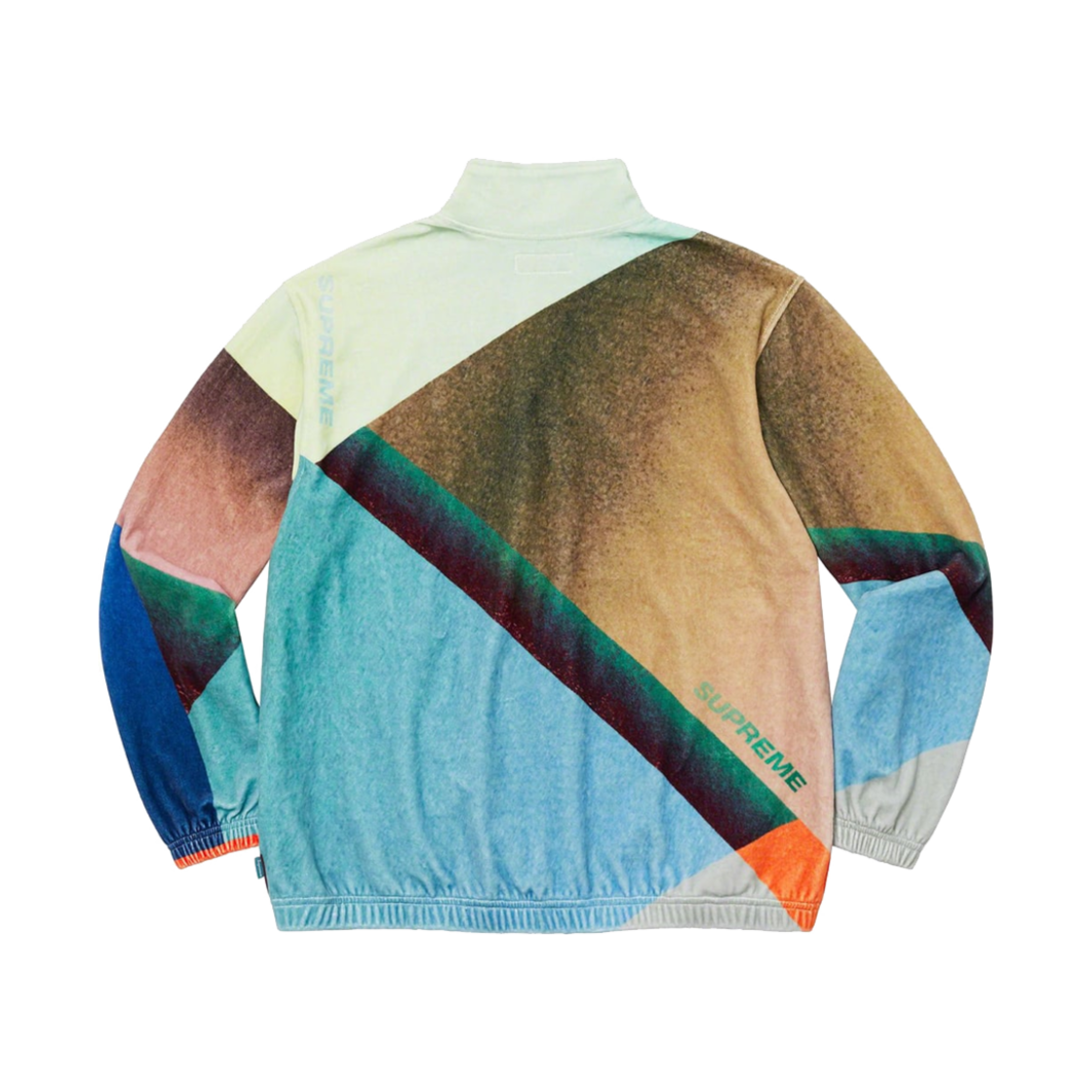 슈프림 지오 벨루어 트랙 자켓 멀티컬러 - 23SS(Supreme Geo Velour Track Jacket Multicolor - 23SS) - 2