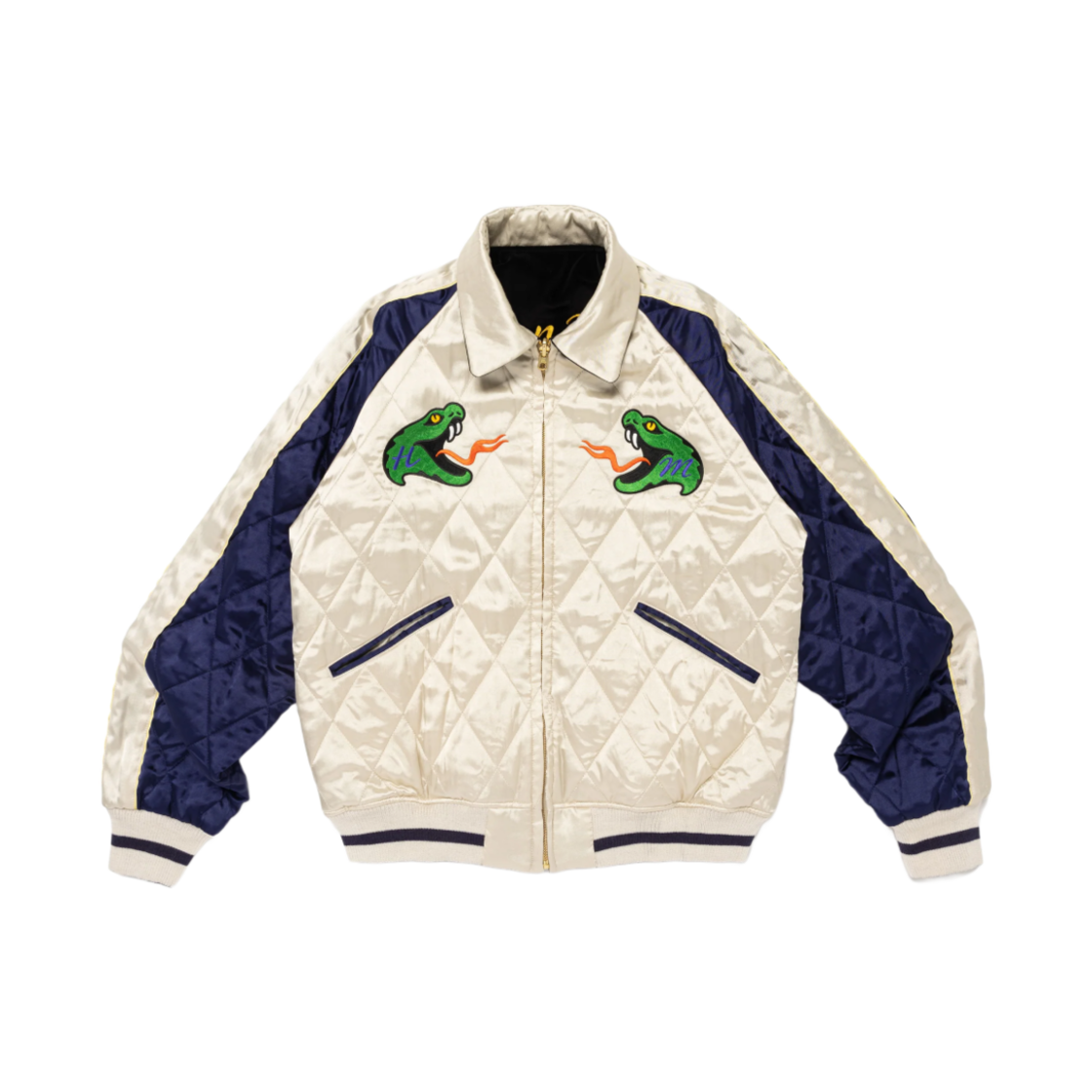 휴먼 메이드 리버시블 수베니어 자켓 블랙(Human Made Reversible Souvenir Jacket Black) - 4