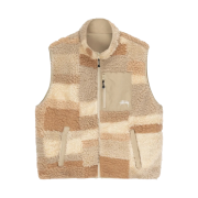 Stussy Colorblock Reversible Vest Khaki