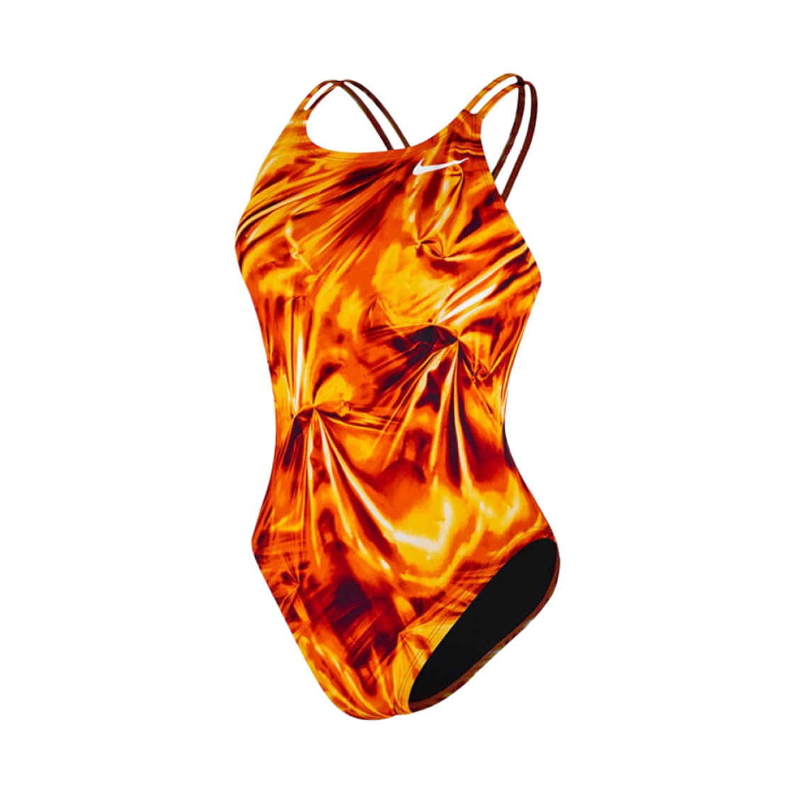 NESSD002-845 (W) Nike Swim Solar Rise Spiderback Team Orange