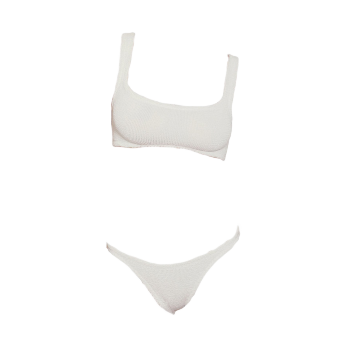 (W) 훈자 지 산드라 비키니 화이트((W) Hunza G Xandra Bikini White)