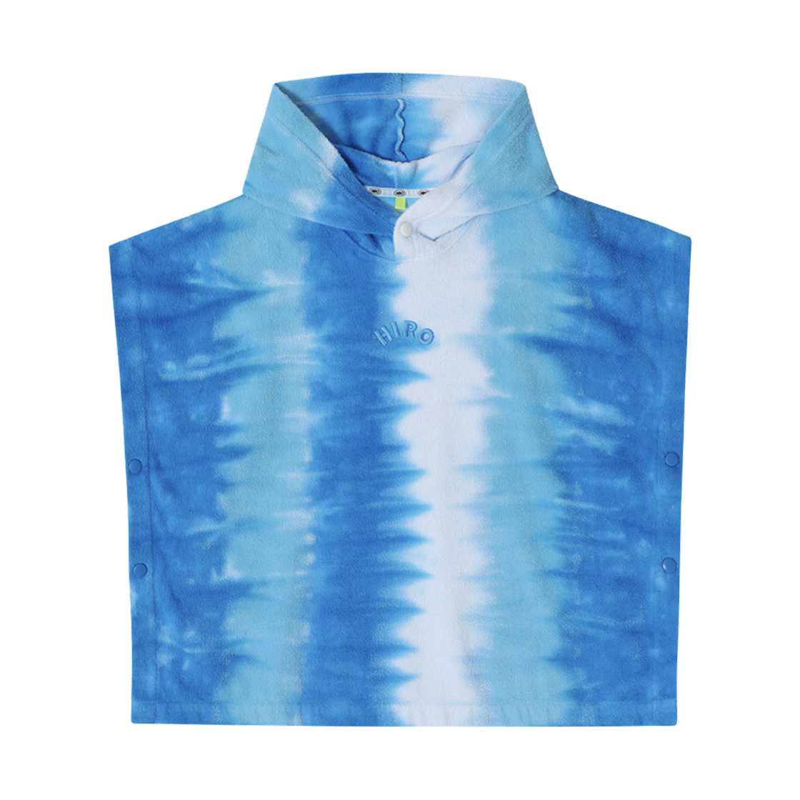 (키즈) 히로 타이다이 테리 가운 블루((Kids) Hiro Tie Dye Terry Gown Blue)