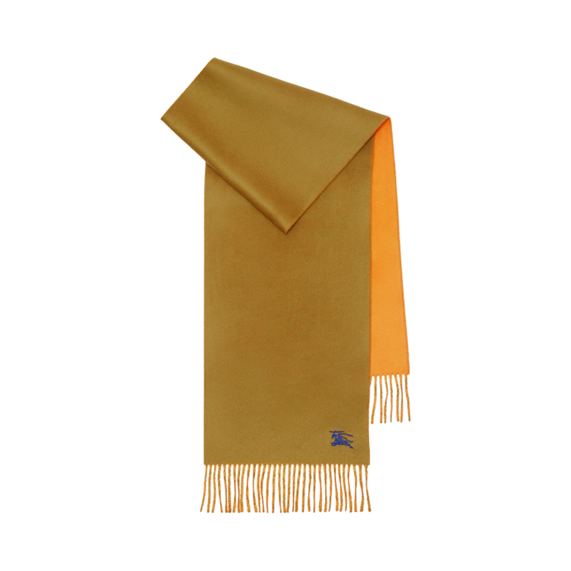 8099692 Burberry Reversible Cashmere Muffler Camp