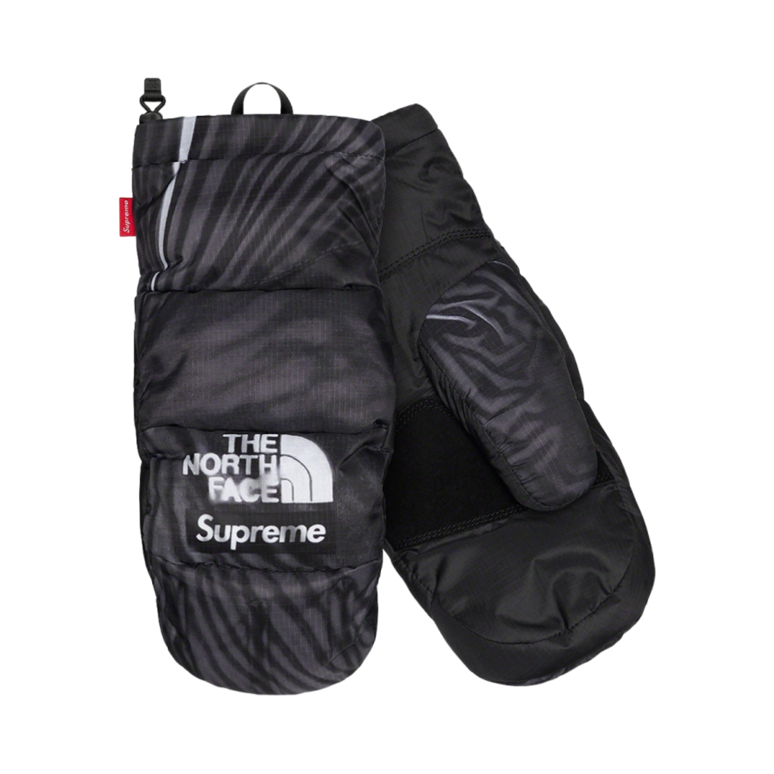 슈프림 x 노스페이스 트롱프 뢰유 프린티드 몬타나 미트 블랙 - 23SS(Supreme x The North Face Trompe L'oeil Printed Montana Mitt Black - 23SS) - 3