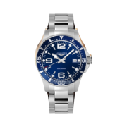 Longines Hydroconquest Quartz 39mm Stainless Steel Sunray Blue