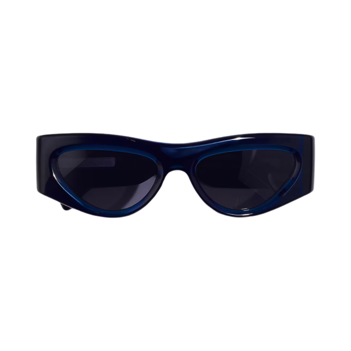 에이치앤엠 청키 캣 아이 선글라스 미드나잇 블루(H&M Chunky Cat Eye Sunglasses Midnight Blue)
