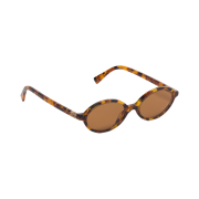 (W) Miu Miu Regard Sunglasses Camel Beige Lenses Cork Tortoiseshell Acetate Alternative fit