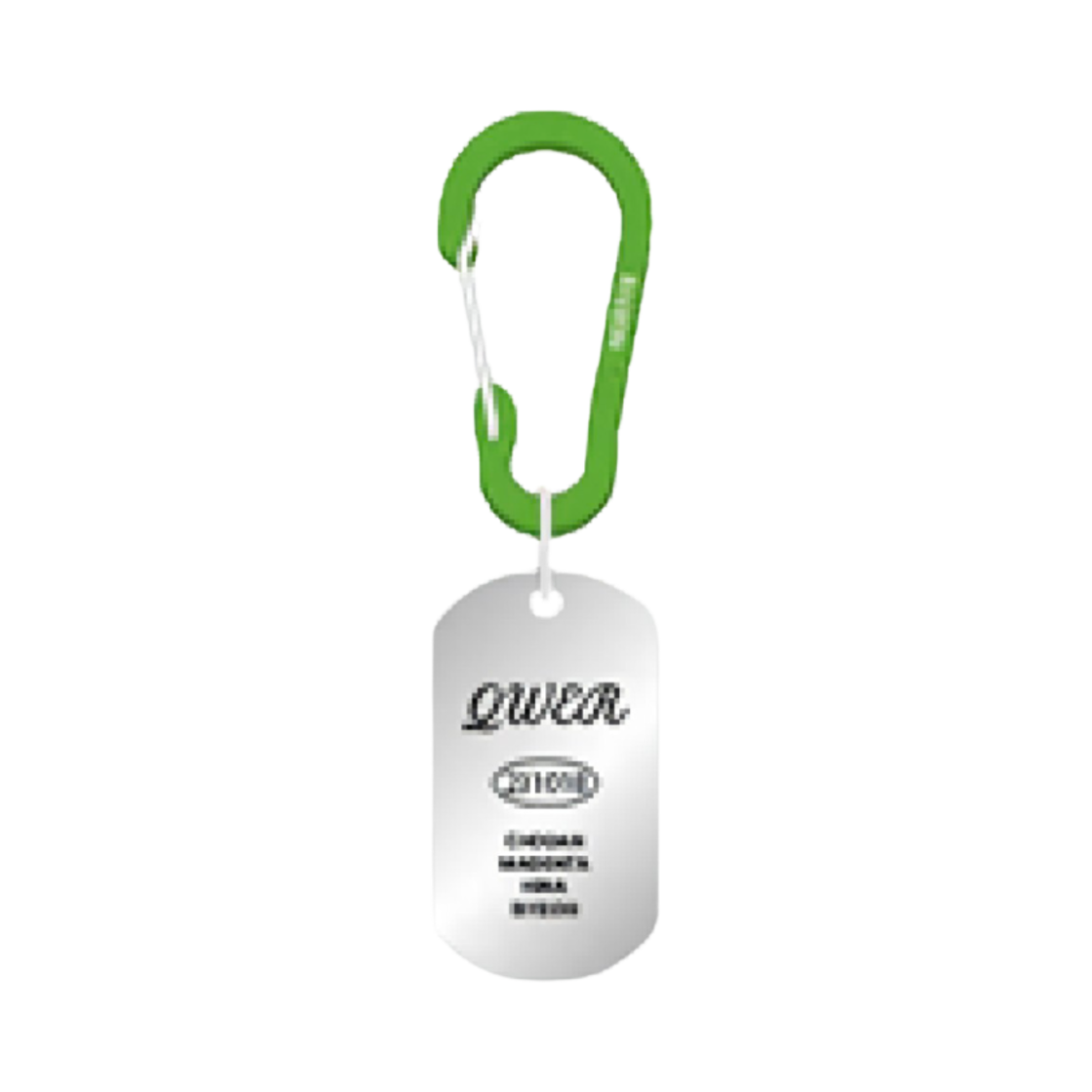 QWER 카라비너 키링 시연(QWER Carabiner Keyring Siyeon) - 1