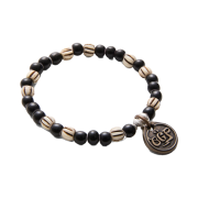 Ogarp Black Beads Bone OGP Braclelet