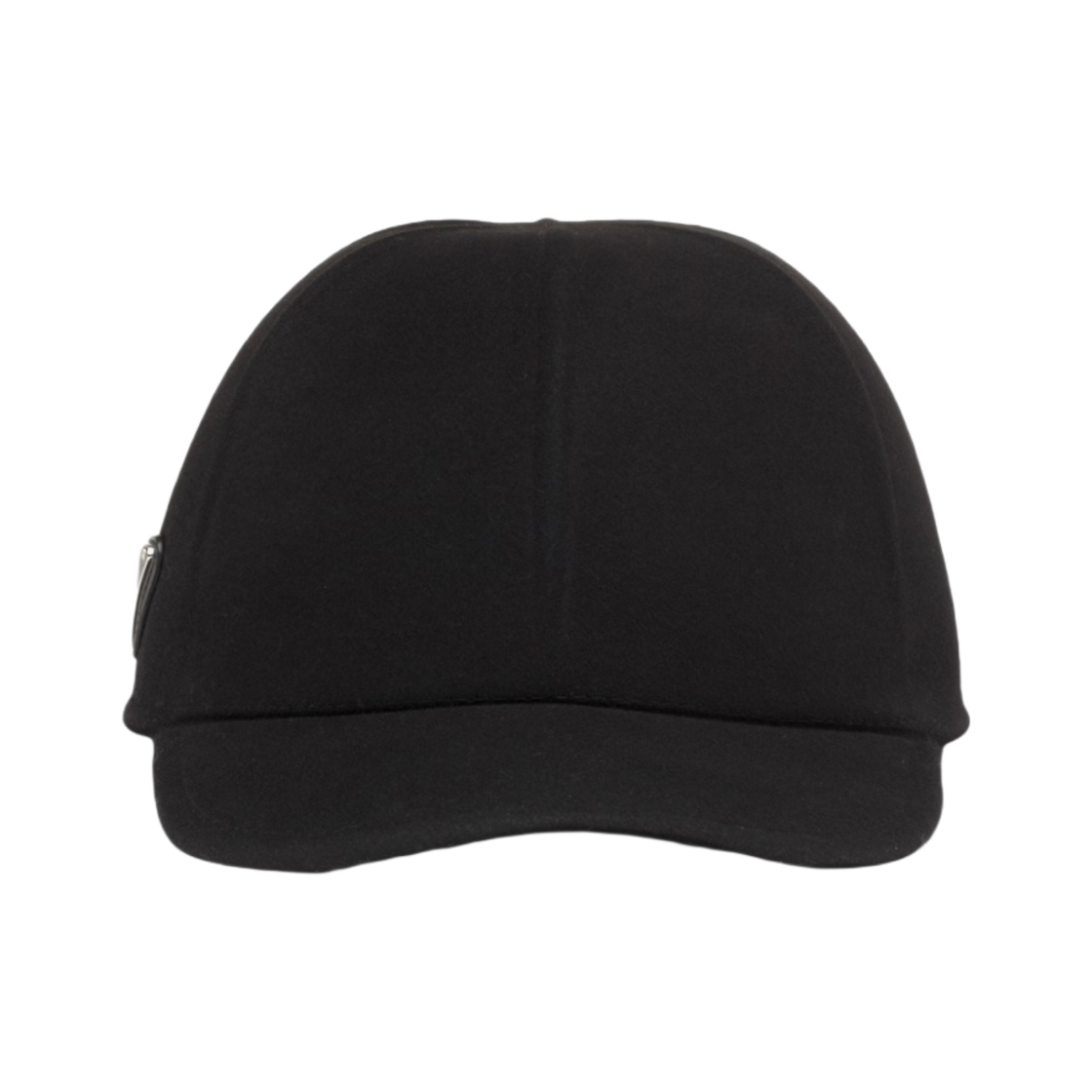 2HC249-2DUF-F0002 Prada Felt Baseball Cap Black