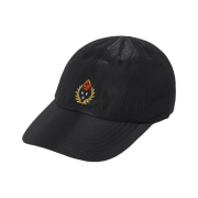 Heritage Floss Crest Nylon Ripstop Washer Cap Black