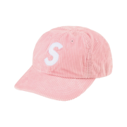 Supreme Corduroy S Logo 6-Panel Light Pink - 23FW