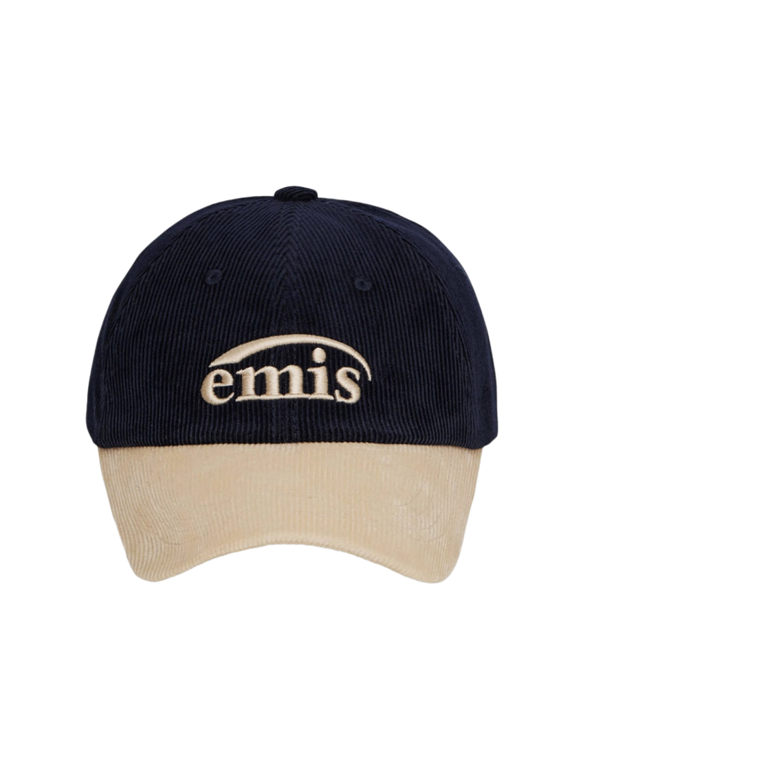 - Emis Corduroy Two Tone Ball Cap Navy