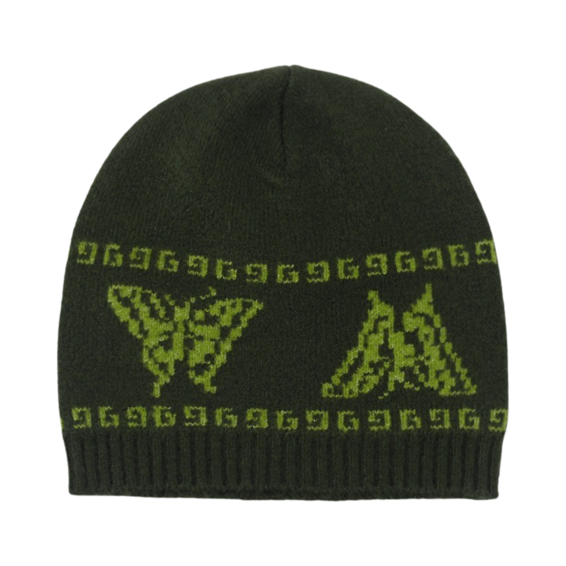 P00000EO SUNNECT Butterfly Beanie Olive