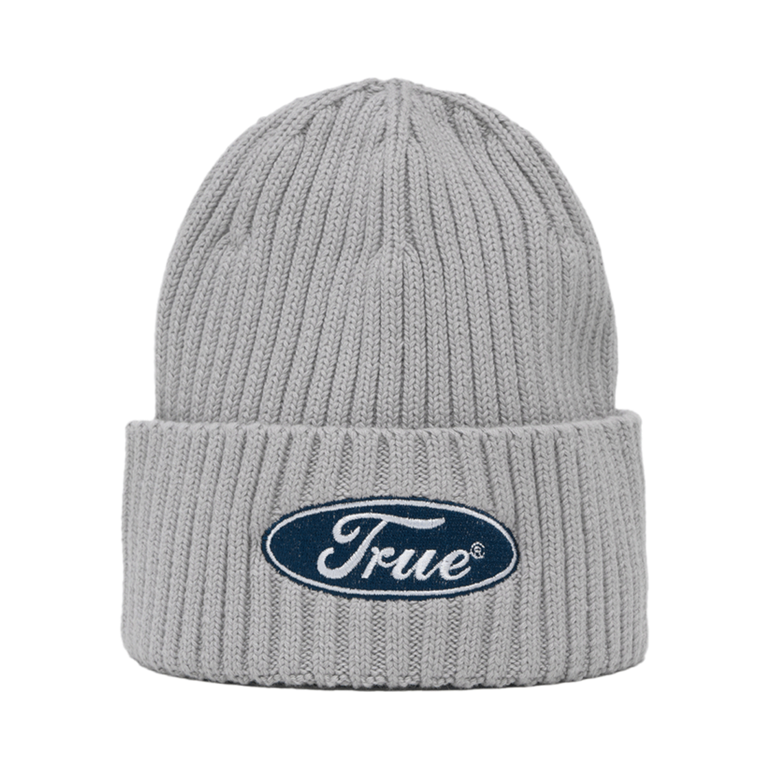 TRA2ABU001BGR True Religion Go Faster Beanie Grey
