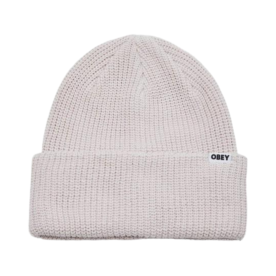 100030170 Obey Bold Organic Beanie Purple Paste