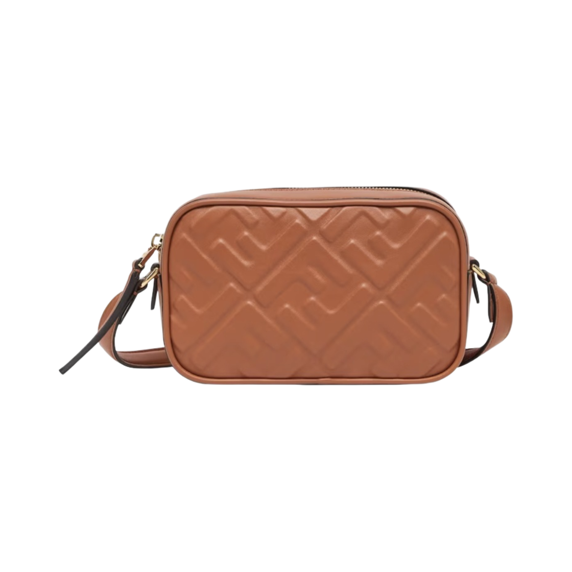 펜디 레더 카메라 케이스 미니백 브라운(Fendi Leather Camera Case Mini Bag Brown) - 1
