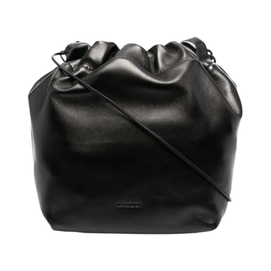 질 샌더 드로우스트링 크로스바디 스몰 블랙(Jil Sander Drawstring Crossbody Small Black) - 1