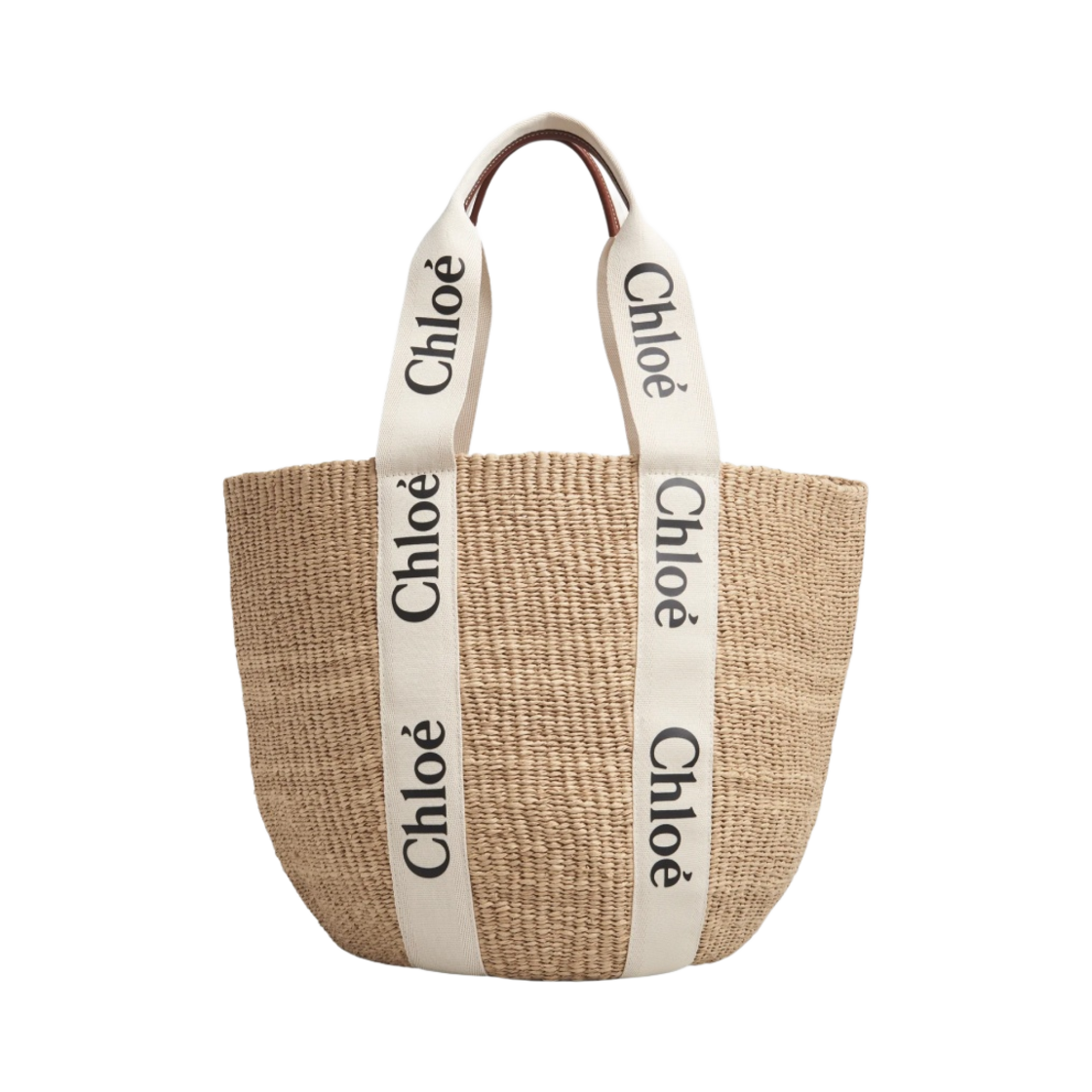 끌로에 라지 우디 베스킷 화이트(Chloe Large Woody Basket White)