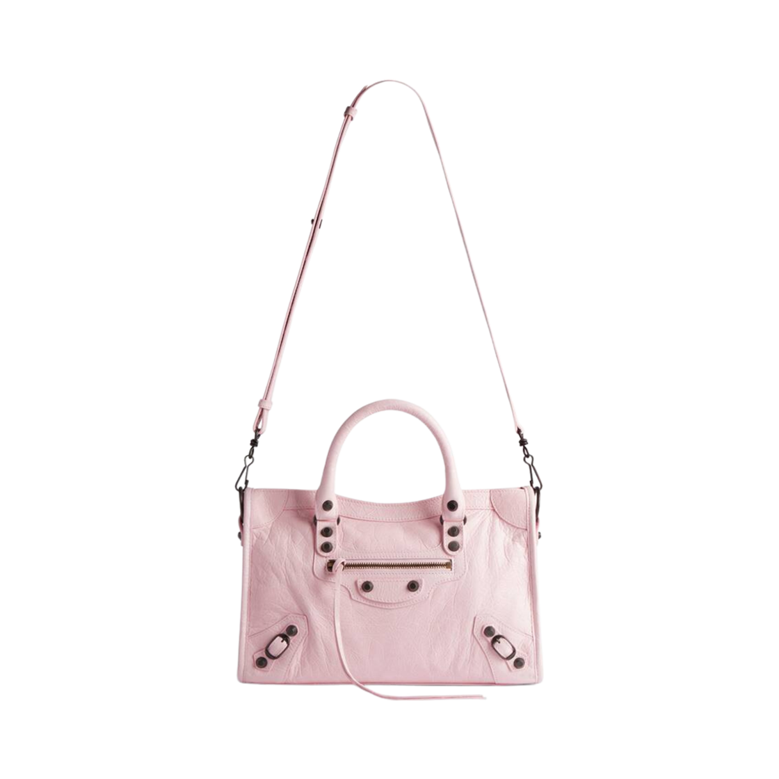 발렌시아가 르 시티 스몰 백 라이트 핑크(Balenciaga Le City Small Bag Light Pink) - 4