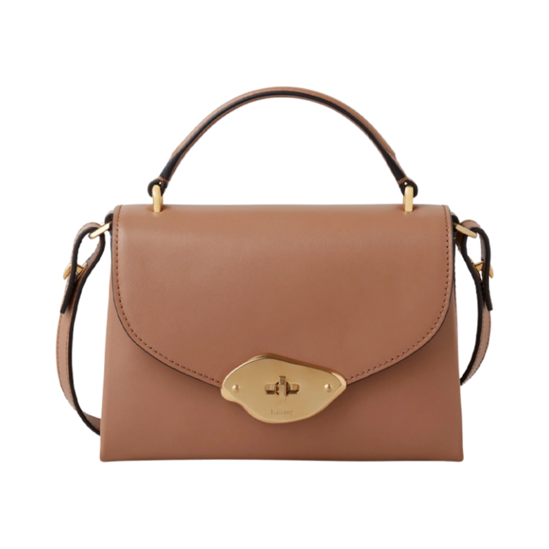 HH9268-615E126 Mulberry Small Lana Top Handle Sable