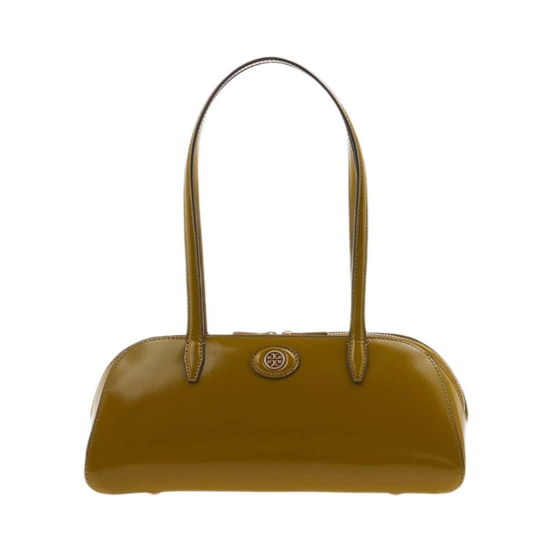 143126-300 Tory Burch Robinson Spazzolaro Wedge Satchel Bag Mint Leaf