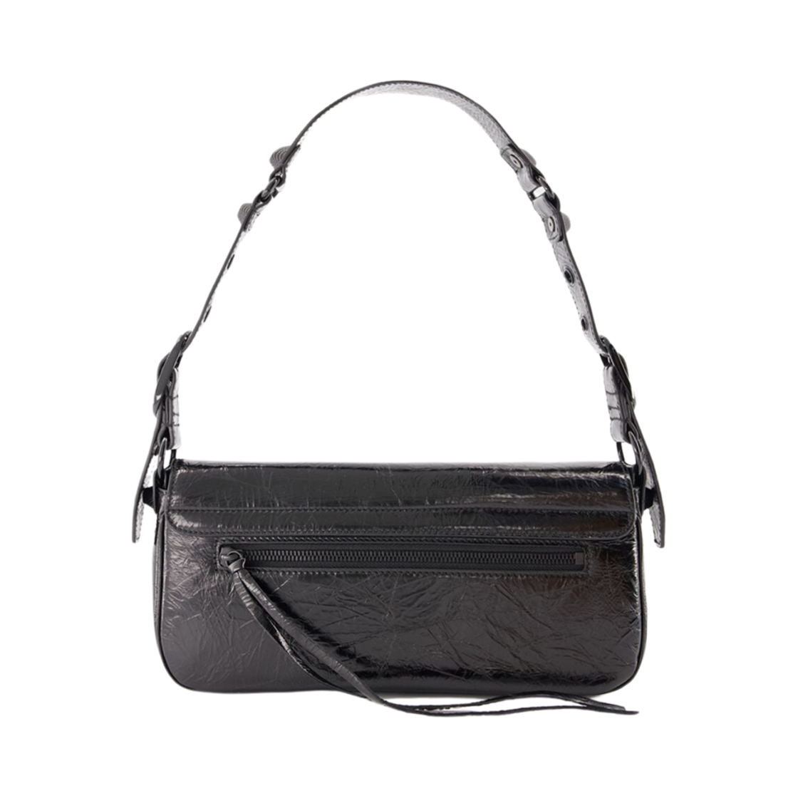 발렌시아가 르 카골 스몰 레더 슬링 백 블랙(Balenciaga Le Cagole Small Leather Sling Bag Black) - 2