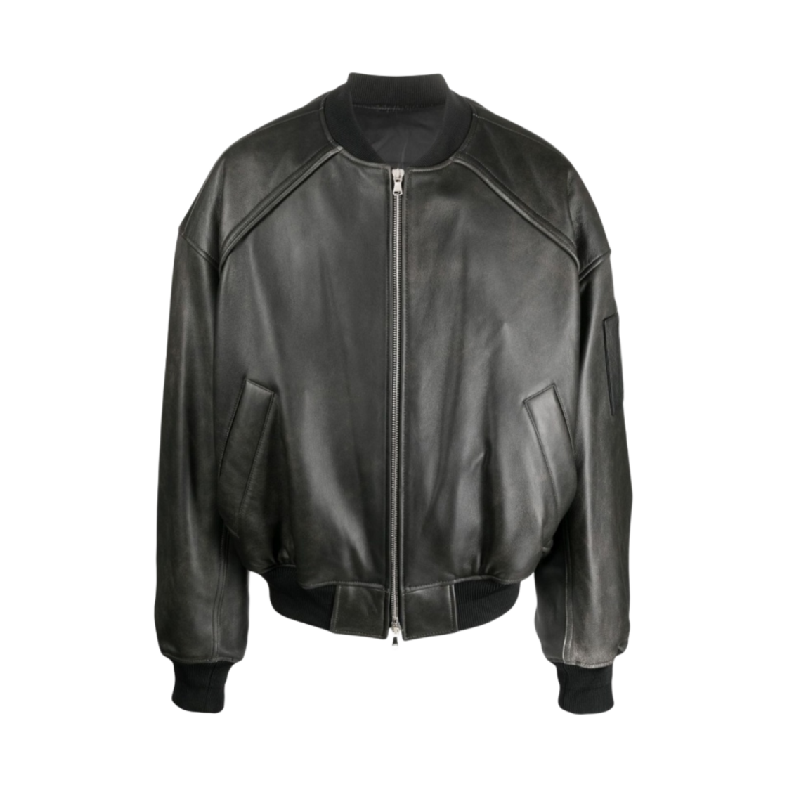 준지 MA-1 숏 봄버 점퍼 블랙 - 23FW(Juun.J MA-1 Short Bomber Jumper Black - 23FW)