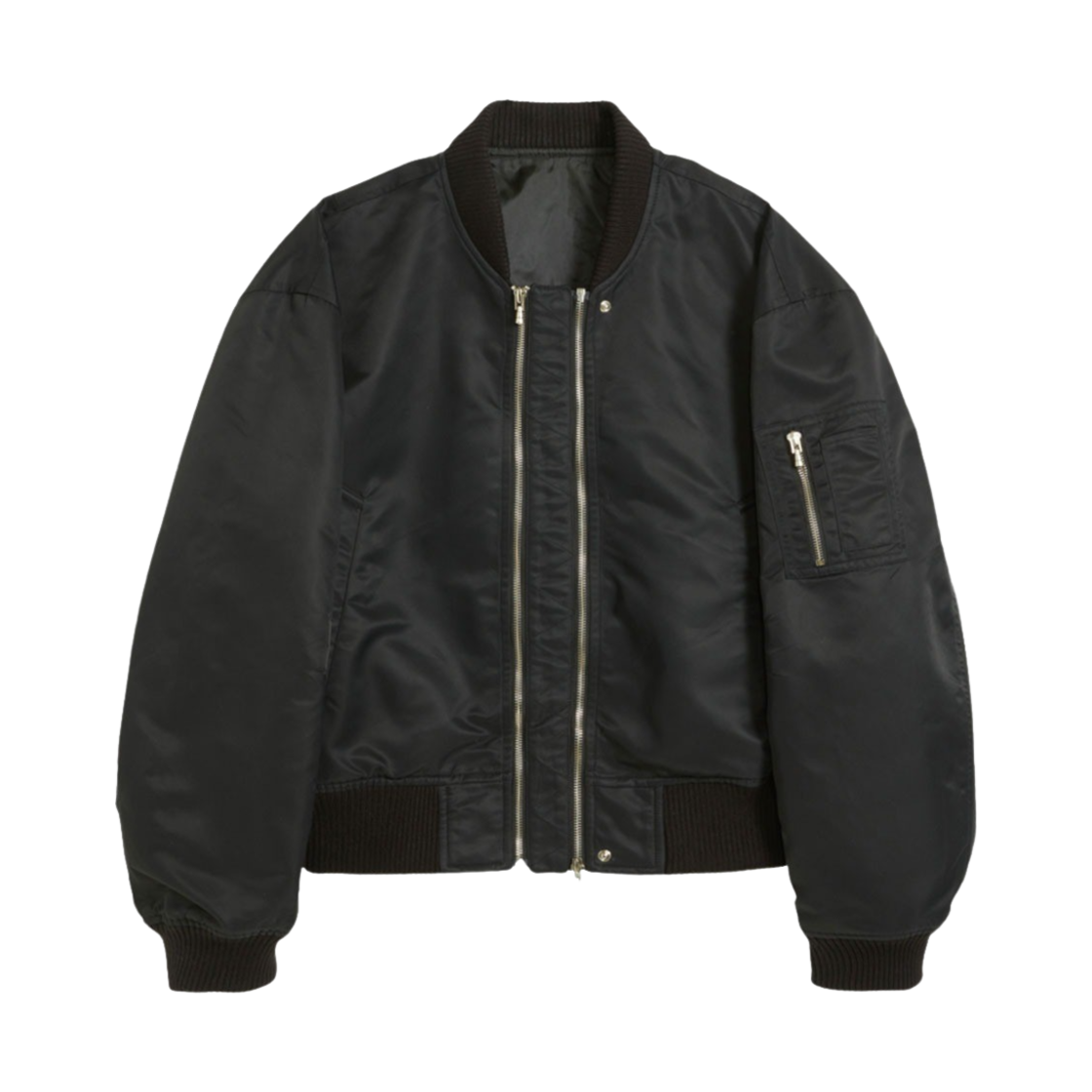 [KREAM 단독] 에스티유 더블 웨이 쇼트 봄버 블랙