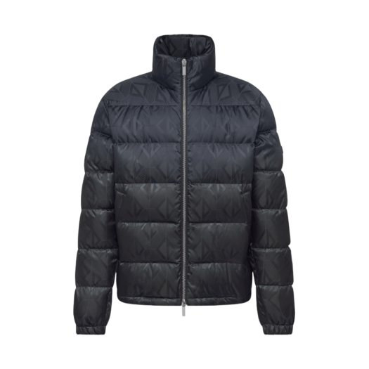 Dior Diamond Mirage Ski Capsule Down Jacket Black Technical Fabric
