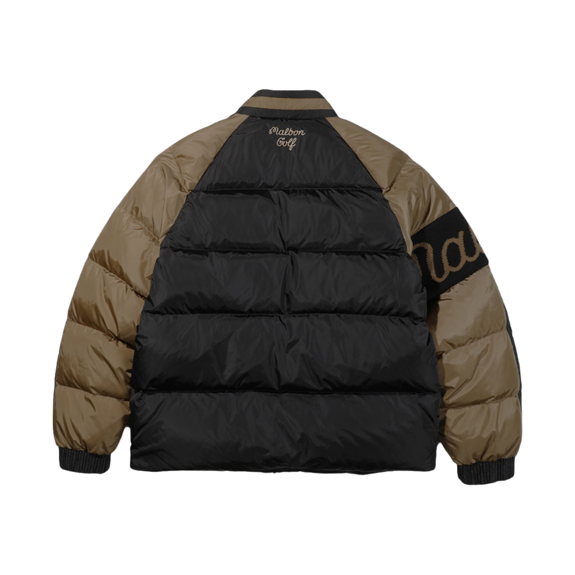 말본 골프 스타디움 스윙 다운 자켓 블랙(Malbon Golf Stadium Swing Down Jacket Black) - 2