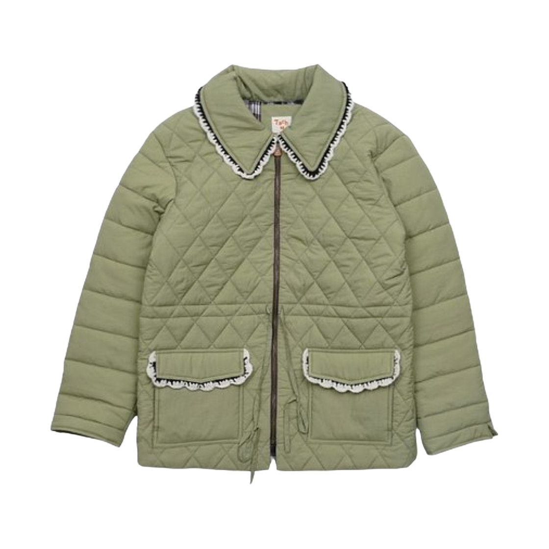BLOSSOM-MG (W) Tach Blossom Quilted Jacket Military Green