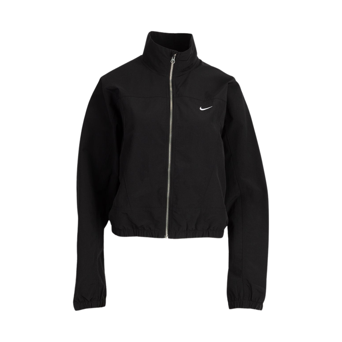 (W) 나이키 NSW 에브리씽 우븐 오버사이즈 리펠 UV 프로텍션 자켓 블랙 - 아시아((W) Nike NSW Everything Woven Oversized Repel UV Protection Jacket Black - Asia)