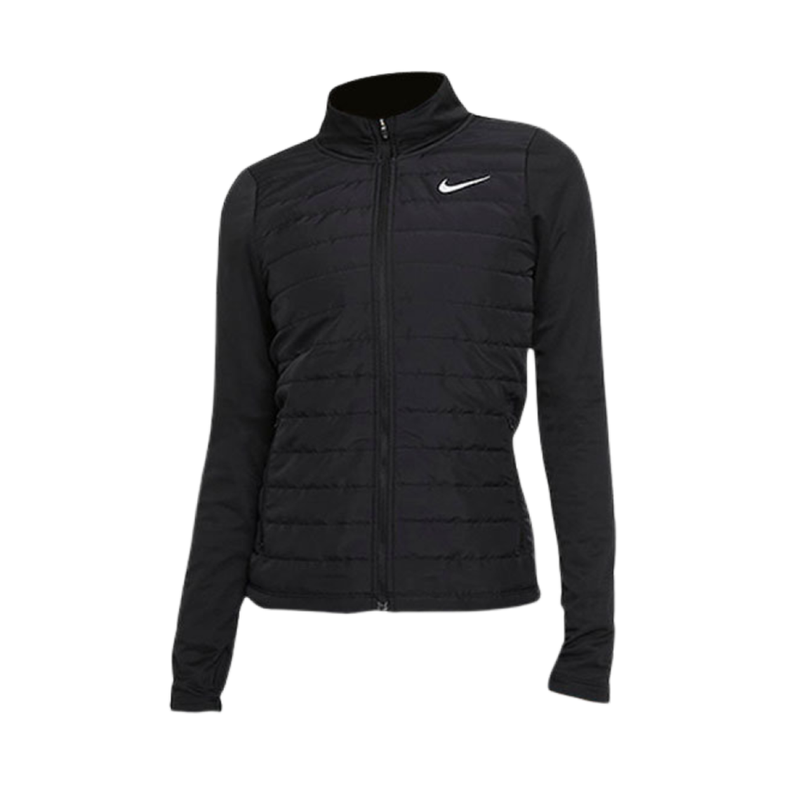 (W) 나이키 써마핏 에센셜 러닝 자켓 블랙 - 아시아((W) Nike Therma-Fit Essential Running Jacket Black - Asia) - 1