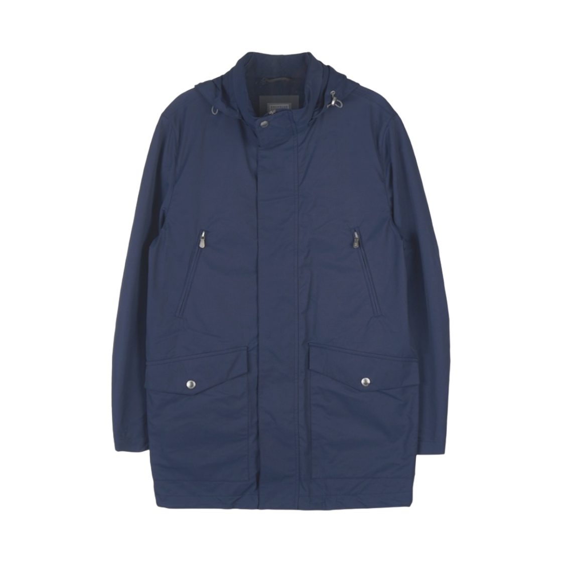 MQ4206170-C9330 Brunello Cucinelli Hooded Jacket Blue