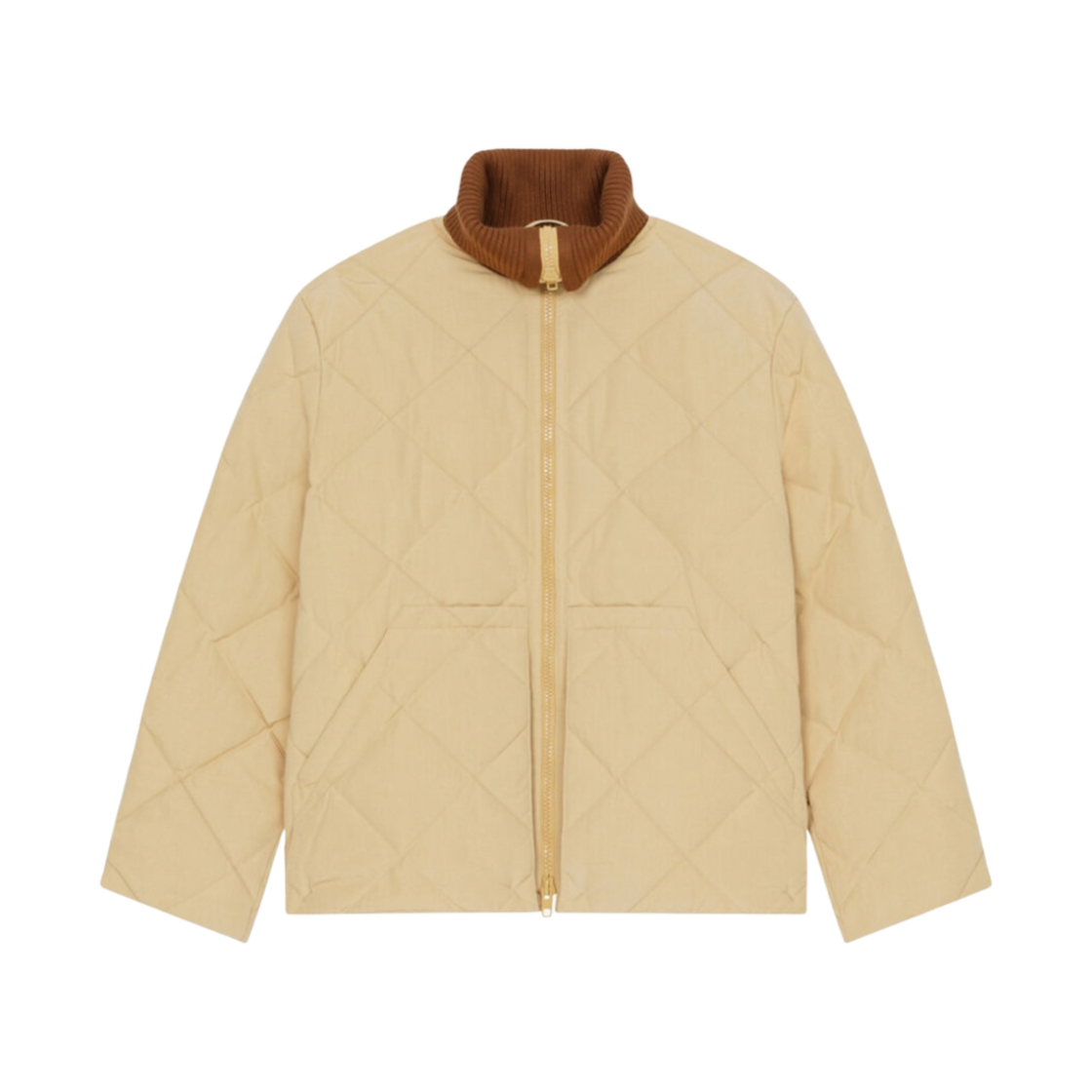 겐조 라이트웨이트 퀼티드 다운 자켓 베이지(Kenzo Lightweight Quilted Down Jacket Beige) - 1