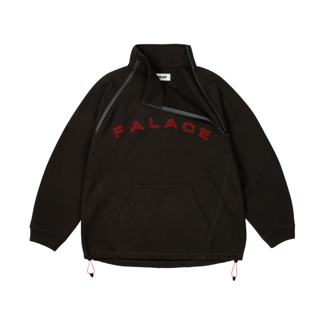 팔라스 더블 집업 퍼넬 블랙 - 24FW(Palace Double Zip Funnel Black - 24FW) - 2