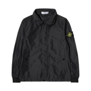 Stone Island 41022 Micro Reps Nylon Jacket Black - 21SS