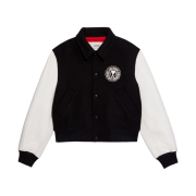AMI de Coeur Patch Teddy Jacket Black