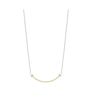 Tiffany & Co. T Smile Pendant White Gold