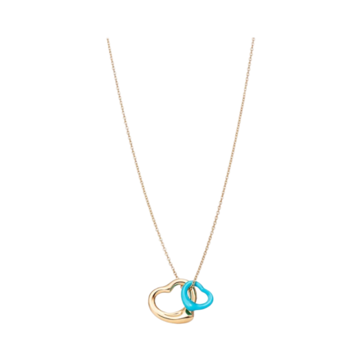 Tiffany & Co. Elsa Peretti Open Heart Pendant Gold