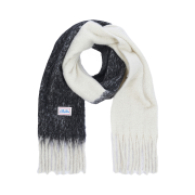 Allincomplete Half&Half Chunky Muffler Ivory & Black