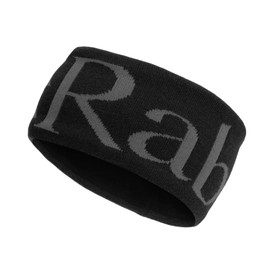 Rab Rab Knit Logo Headband Anthracite · ONE SIZE