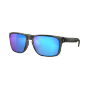 Oakley Holbrook XL Grey Smoke Frame Prizm Sapphire Polarized Lenses High Bridge Fit