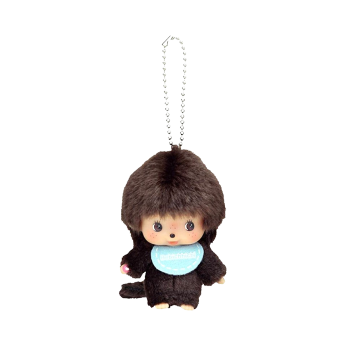 - Monchhichi Bebichhichi Bighead SS Boy Key Chain Blue - 대표 이미지 #1
