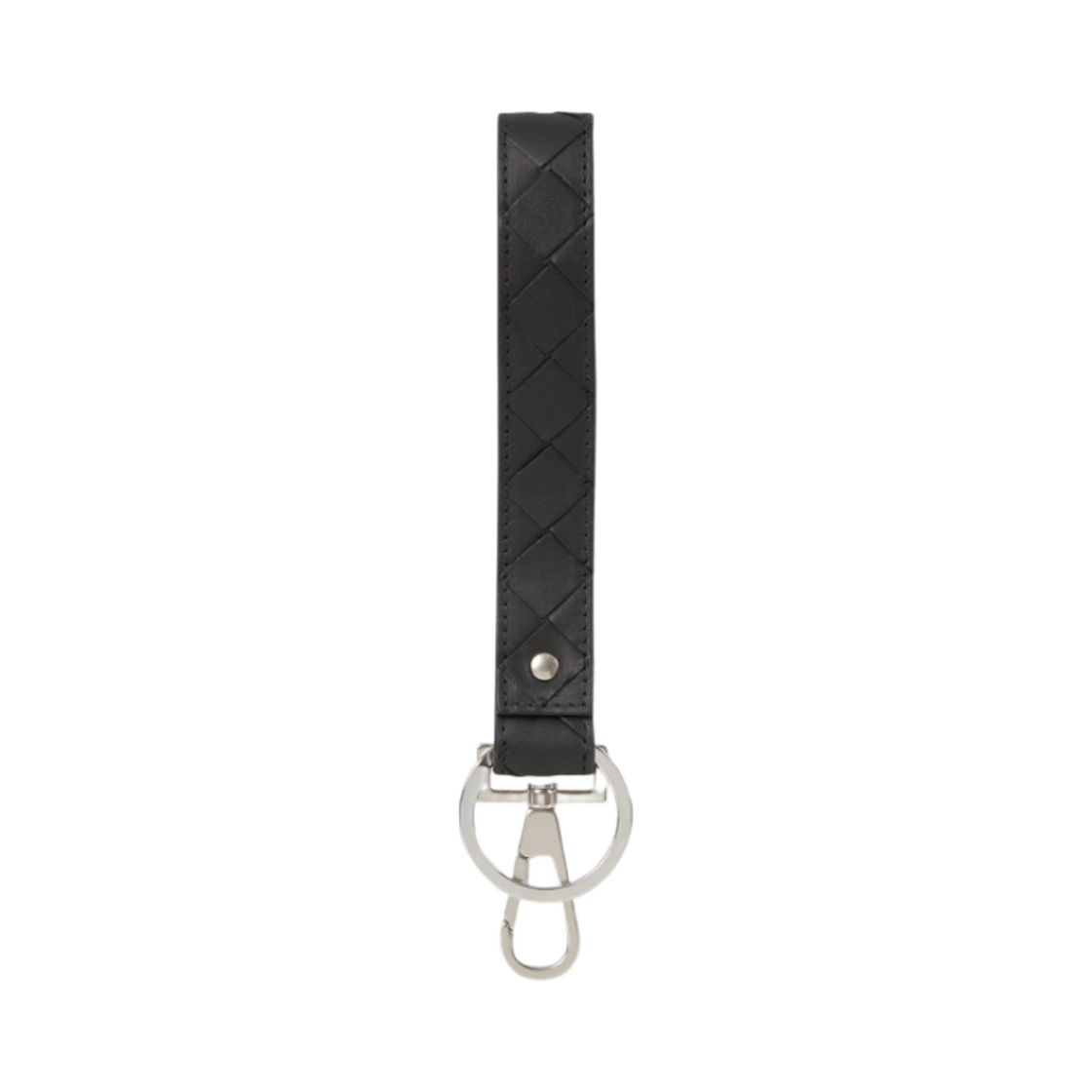 보테가 베네타 인트레치오 키링 블랙(Bottega Veneta Intreccio Keyring Black) - 2