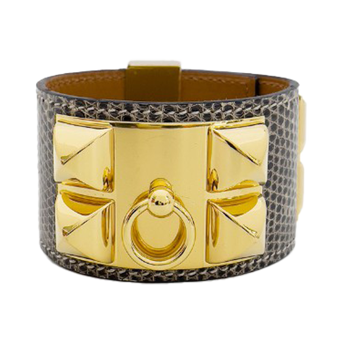 IT48LFNETTAE Hermes CDC Medor Bracelet T2 Ombre Gold